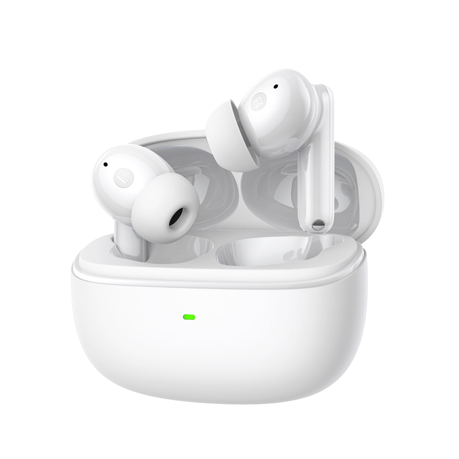 Bluetooth-гарнiтура Hator Hyреrpunk Truepods Hybrid ANC White (HTA432)